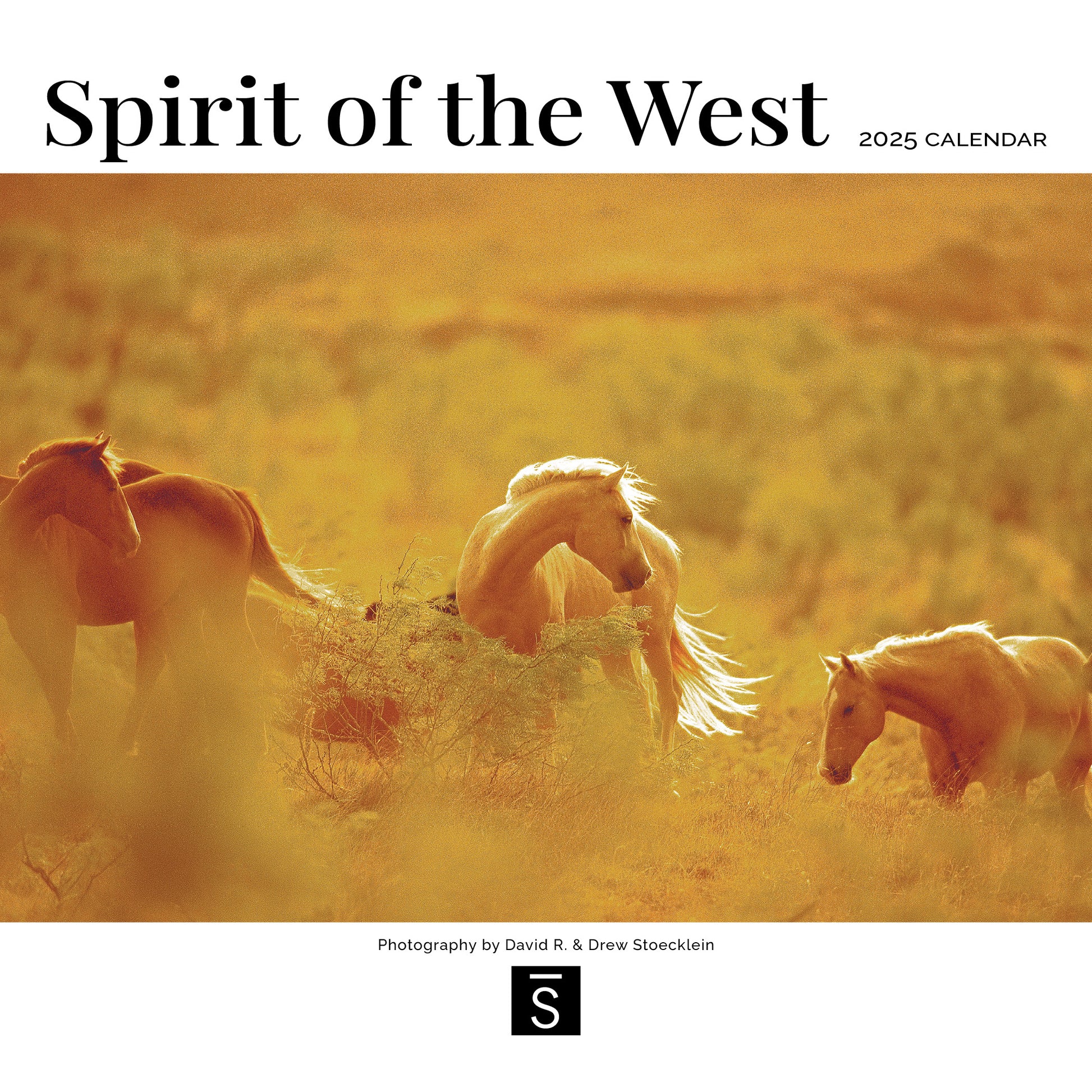 2025 Wall calendar featuring western photography by David Stoecklein and Drew Stoecklein.