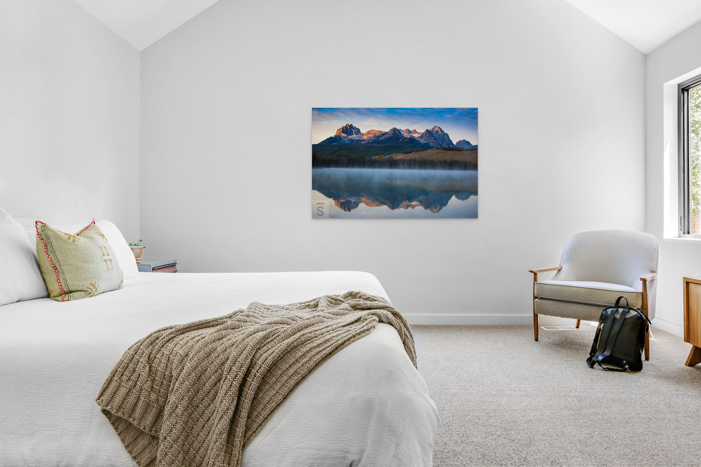 Little Redfish Lake Fine art photography by David Stoecklein. Featuring the Sawtooth Mountains in Stanley, Idaho.