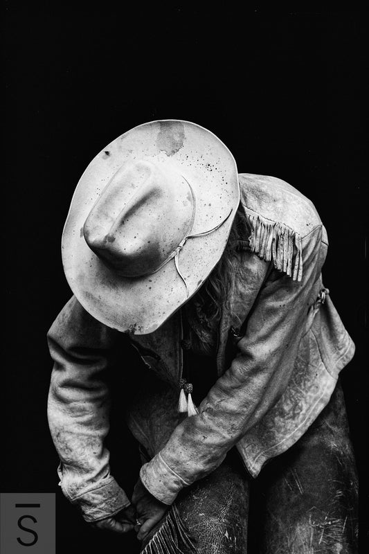 Cowgirl hat, western fine art photography by David Stoecklein. 