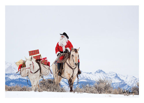 Western Holiday Set - Note Cards